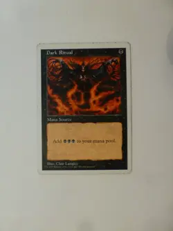 MtG 5th Edition Dark Ritual LP $0.75 Flat Ship VCT124271 - Image 2