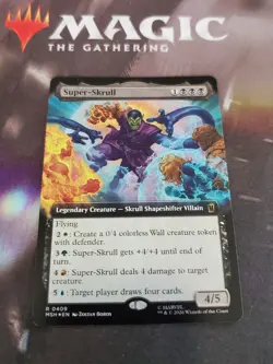 Mtg. Super-Skrull. Foil Extended Art. Marvel Super Heroes. Pack Fresh - Image 1
