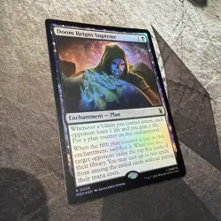 Doom Reigns Supreme 96 MTG MSH Marvel Super Heroes Foil NM - Image 3