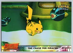 The Chase For Pikachu #28 Topps The First Movie Trading Cards Pokemon LP - Image 1