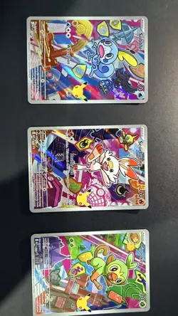 Pokemon TCG: First Partner Illustration Collection Series 2 - Galar GEN 8 set - Image 1