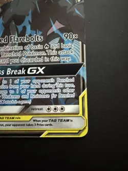 Pokemon TCG Reshiram & Zekrom GX 157/236 Cosmic Eclipse Tag Team - Image 5