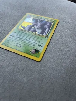 CLEAN Nidoking 7/132 Gym Challenge Holo Rare Unlimited - Image 3