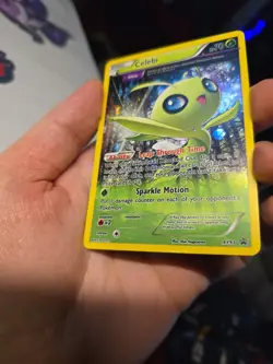 Celebi XY93 Holo Black Star Promo Pokemon Card NM Condition - Image 2