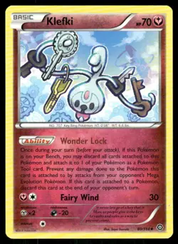 POKEMON KLEFKI STEAM SIEGE 80/114 UC LP - Image 1