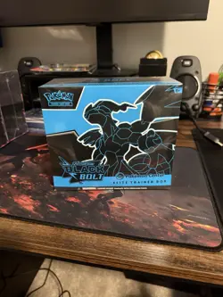 Pokemon TCG Black Bolt Pokemon Center Elite Trainer Box Etb Sealed New - Image 1