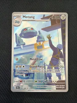 Metang Holo Rare 100 HP 094/086 Chaos Rising Pokemon TCG Eng 2026 - Image 1