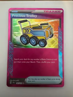 Precious Trolley 185/191 Sv08: Surging Sparks Holo - Pokemon TCG - Image 1