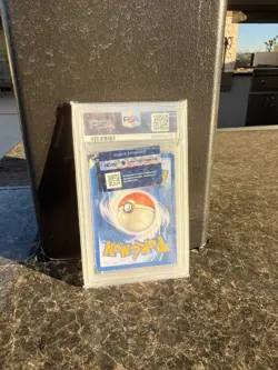 2001 Pokemon Southern Islands Mew #1 Holo Promo English PSA 1.5 POP 1 w Swirl - Image 2