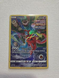 Pokemon Deoxys GG12/GG70 SWSH Crown Zenith Galarian Gallery Ultra Rare Holo NM - Image 1