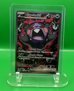 Morpeko ex SIR 117/084 Pitch Black Pokemon SIR Double Gold Star NM - Image 1