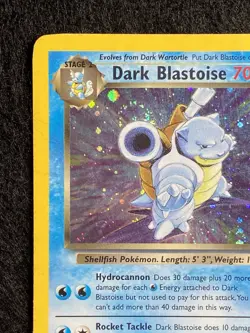 Pokemon TCG Dark Blastoise 3/82 Team Rocket Holo Rare Swirl English 70 HP - Image 5