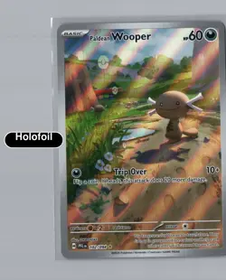 NM Paldean Wooper 102/094 Illustration Rare EN - Image 2