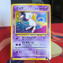 Nintendo Pokemon TCG Mew Holo No.151 Base Set Japanese 1996 50HP - Image 1