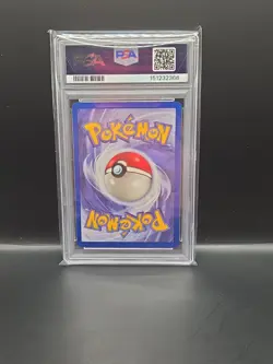 2000 Pokemon Dark Kadabra 39/82 Team Rocket 1st Edition PSA 8 - Image 4