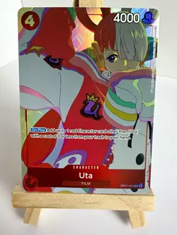 • Uta • OP01-005 Alternate Art Holo Gift Collection 2023 Promo One Piece TCG - Image 1