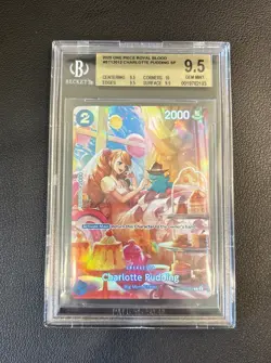 2025 One Piece TCG Charlotte Pudding OP10 (SP) ST12-012 BGS 9.5 ENGLISH - Image 1