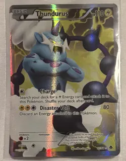 Thundurus 97/98 Emerging Powers 2011 EN Full Art Holo Ultra Rare Basic - Image 1