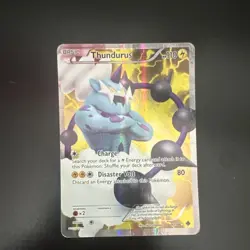 Pokemon TCG Thundurus Emerging Powers Full Art Holo Ultra Rare EN 97/98 - Image 1