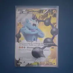 Pokemon TCG Thundurus 97/98 Emerging Powers Full Art Holo UR ENG 110 HP 2011 - Image 1
