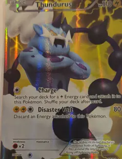 Thundurus (97 Full Art) 97/98 Emerging Powers Holo - Image 1