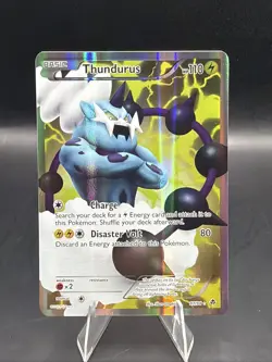 Thundurus (97 Full Art) 97/98 Emerging Powers Holo NM MINT - Image 1