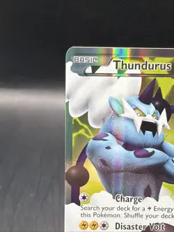 Thundurus (97 Full Art) 97/98 Emerging Powers Holo NM MINT - Image 2