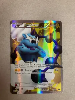 Thundurus (97 Full Art) 97/98 Emerging Powers Holo - Image 1