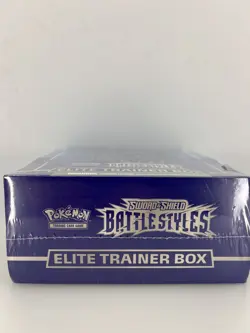 POKEMON TCG BATTLE STYLES ELITE TRAINER BOX ETB SEALED SWORD AND SHIELD - Image 4
