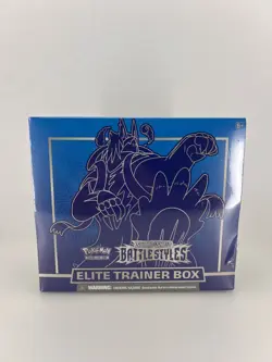 POKEMON TCG BATTLE STYLES ELITE TRAINER BOX ETB SEALED SWORD AND SHIELD - Image 1