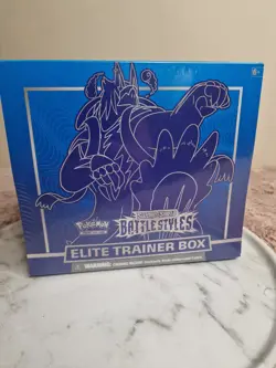 Pokemon Sword and Shield Battle Styles Elite Trainer Box ETB Urshifu Blue Sealed - Image 1