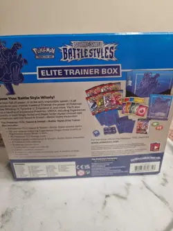 Pokemon Sword and Shield Battle Styles Elite Trainer Box ETB Urshifu Blue Sealed - Image 3