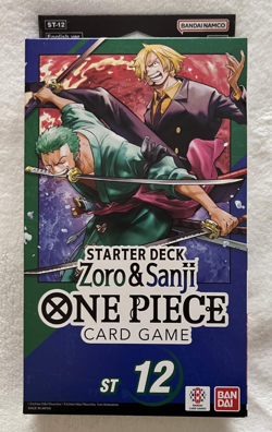 One Piece Trading Card Game Zoro and Sanji Starter Deck ST-12 New Sealed - Image 1