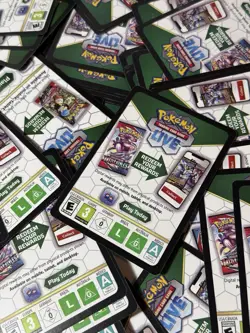 Pokemon 2 UNUSED Code Cards! Random Sets! DIGITAL ONLINE CODES MESSAGED FAST!!🔥 - Image 1