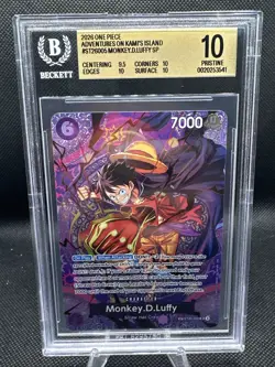 One Piece Card Game Monkey D. Luffy SP ST26-005 BGS 10 Pristine! - Image 1