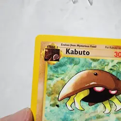 Pokemon TCG Kabuto Fossil 1st Edition Common Card 50/62 Regular NM - Image 3