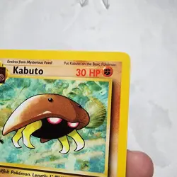 Pokemon TCG Kabuto Fossil 1st Edition Common Card 50/62 Regular NM - Image 4
