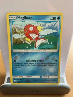 Magikarp 32/147 Common Burning Shadows Pokemon Reverse Holo NM - Image 1