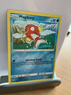 Magikarp 32/147 Common Burning Shadows Pokemon Reverse Holo NM - Image 2