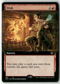 Wish (Extended Art) R Adventures in the Forgotten Realms 382 NM - Image 1