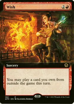 Wish (Extended Art) 382 AFR Adventures in the Forgotten Realms NM - Image 1