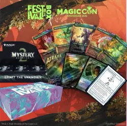 SHIPPED Magic the Gathering MTG Festival in a Box 2026 Amsterdam Garfield Promo - Image 1