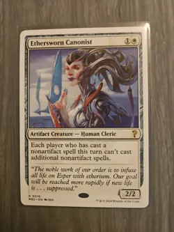 NM Ethersworn Canonist (White Border) #0010 MB2 Mystery Booster 2 - Image 1