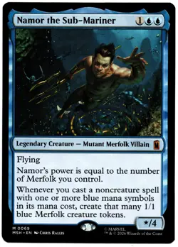 Namor the Sub-Mariner #0069 (MSH) Marvel Super Heroes Mythic MTG - Image 1