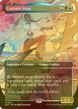 MTG Captain Sisay No.1913 English Secret Lair FOIL - Image 1