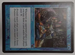 Rhystic Study Prophecy MTG Regular MODERATE PLAY - Image 2