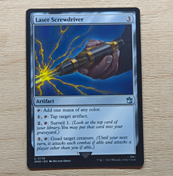 Laser Screwdriver. Doctor Who 0178 Uncommon Regular MTG - Image 1