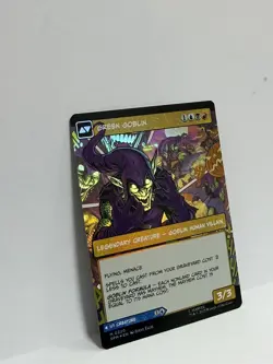 MTG ~ Norman Osborn ~ Borderless ~ Foil Marvel's Spider-Man ~ 0220 ~ pack fresh - Image 3