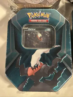Pokemon TCG Triple Whammy Tin X6 Lot Darkrai Slaking 2024 Sealed😇💯 - Image 2