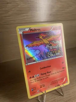 Pokemon Moltres XY127 XY Fates Collide STAFF PROMO NEAR MINT - Image 4